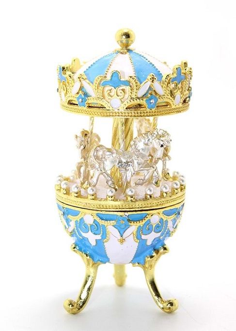 Swarovski Taşlı Atlı Karınca Şeklinde Kutu