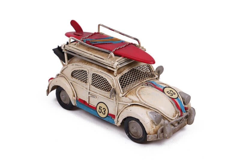 Metal Vosvos Araba Çerçeve Kumbara