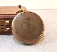 Ahşap Kutulu Cep Pusulası