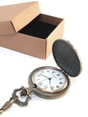 Ay Yıldız Armalı Köstekli Cep Saati