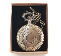 Ay Yıldız Armalı Köstekli Cep Saati