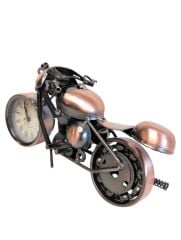 Metal Motosiklet Masa Saati