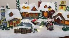 Noel Baba ve Geyikli Kızak Arabası Müzik Kutusu