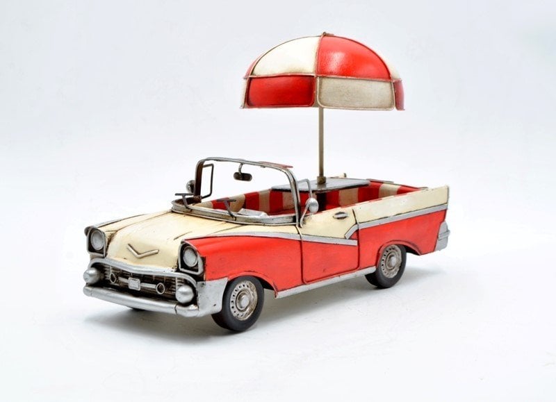 Metal Model Klasik Arabası Maketi