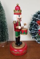 Fındıkkıran Müzikli Biblo (32 cm) Kırmızı