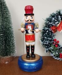 Fındıkkıran Müzikli Biblo (32 cm) Lacivert