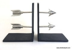 Metal Oklu Kitap Tutucu Destek