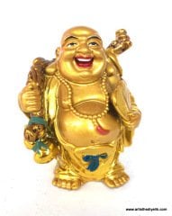 6'lı Altın Renkli Buda Biblosu