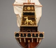 El Yapımı Dekoratif Kalyon Golden Hind