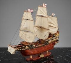 El Yapımı Dekoratif Kalyon Golden Hind