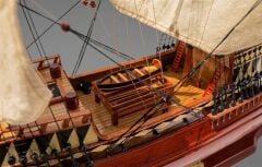 El Yapımı Dekoratif Kalyon Golden Hind