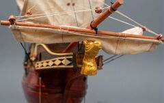 El Yapımı Dekoratif Kalyon Golden Hind