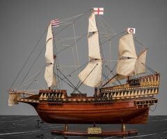 El Yapımı Dekoratif Kalyon Golden Hind