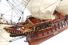 El Yapımı Dekoratif Savaş Gemisi WASA