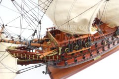 El Yapımı Dekoratif Savaş Gemisi WASA