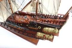 El Yapımı Dekoratif Savaş Gemisi WASA
