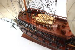El Yapımı Dekoratif Savaş Gemisi WASA