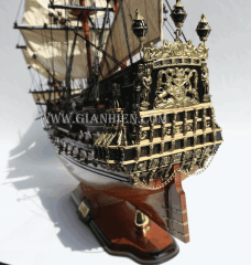 El Yapımı Dekoratif Savaş Gemisi HMS Prince