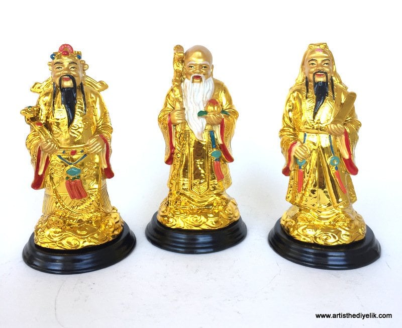 Üçlü Feng Shui Biblosu (Fuk Luk Sau)