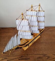 El Yapımı Ahşap Gemi