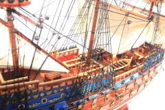 El Yapımı Dekoratif İspanyol Gemisi San Felipe