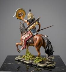 Atlı Kızılderili Biblo