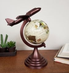 Uçaklı Dünya Küre