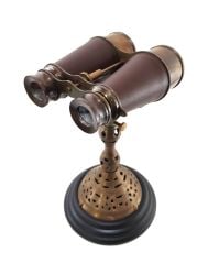 Masa üstü bronz antik dürbün