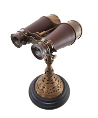 Masa üstü bronz antik dürbün