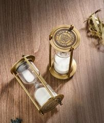 Antik Bronz Kum Saati (15 dakika)