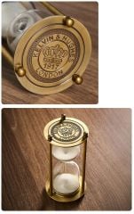 Antik Bronz Kum Saati (30 dakika)