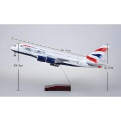 Airbus A380 British Uçak Maketi