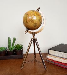 Tripod Ayaklı Dünya Küre