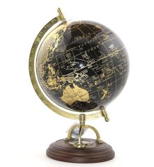 Pusulalı Dekoratif Dünya Küre