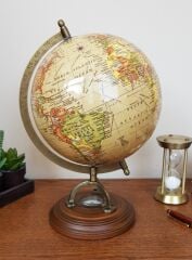 Pusulalı Dekoratif Dünya Küre