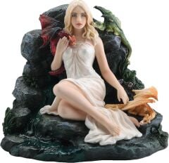 Veronese Ejderhalı Kadın Biblo