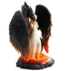 Veronese Ejderhalı Kadın Biblo