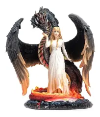 Veronese Ejderhalı Kadın Biblo