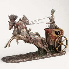 Antik Mısır Nefertiti ve Savaş Arabası (Nefertiti on Chariot)