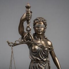 Adalet Heykeli  (Themis) (73 cm) Veronese