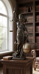 Adalet Heykeli  (Themis) (73 cm) Veronese