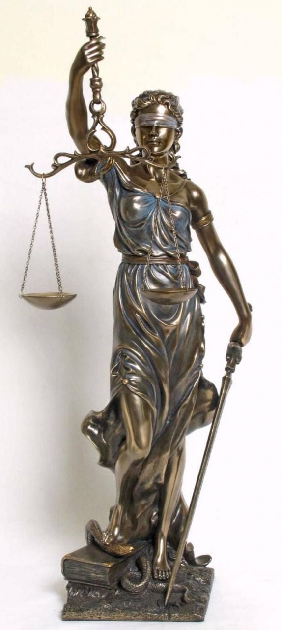 Adalet Heykeli  (Themis) (73 cm) Veronese