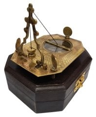 Güneş Saatli Antik Pusula (Yalpametre)