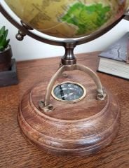 Pusulalı Dekoratif Dünya Küre
