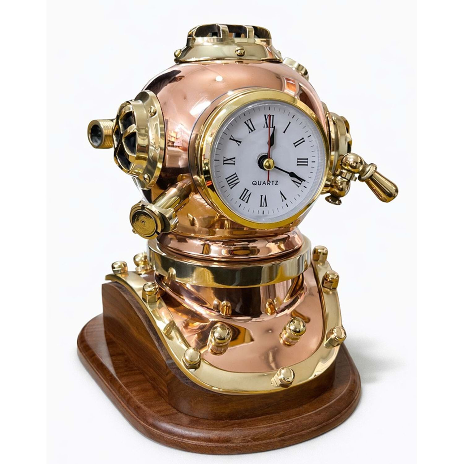 Pirinç Dalgıç Başlığı Saat