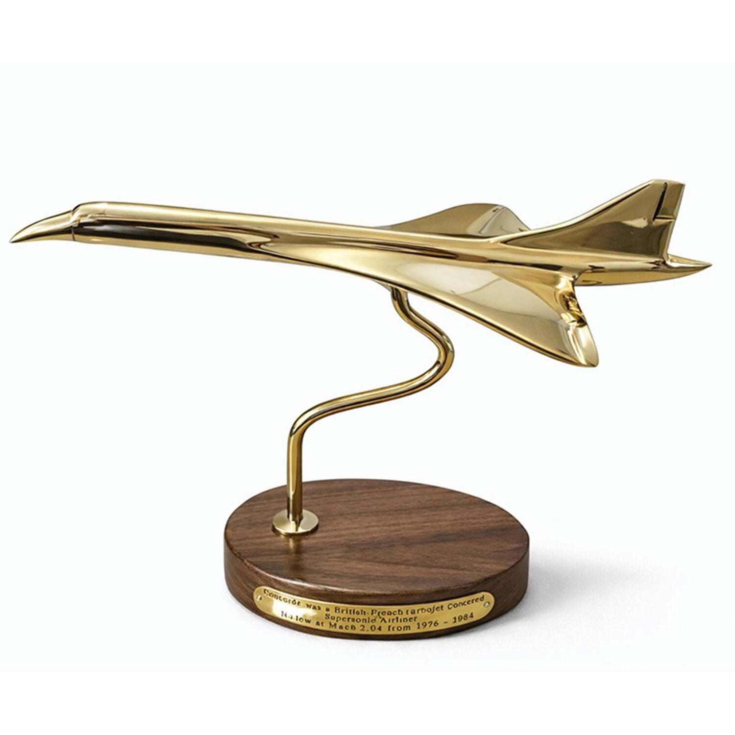Dekoratif Pirinç Uçak