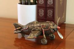 Veronese Steampunk Uçak Biblo