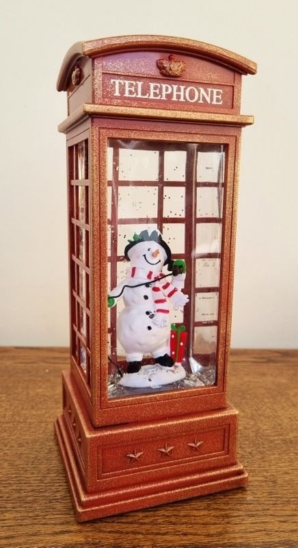 Işıklı ve Müzikli Yılbaşı Kar Küresi