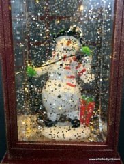 Işıklı ve Müzikli Yılbaşı Kar Küresi