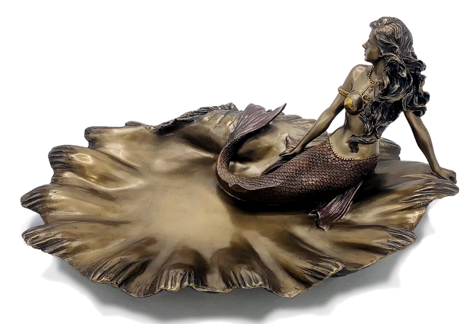 Bronz Deniz Kızı Tabak